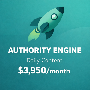 Authority Engine Daily AI Content Subscription