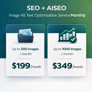 Image Alt Text & SEO Optimization Monthly | Hands-Off Ongoing Image Management for AISEO