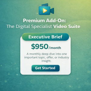 Video specialist suite $950 monthly pricing