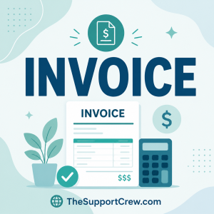 Invoice from TheSupportCrew.com
